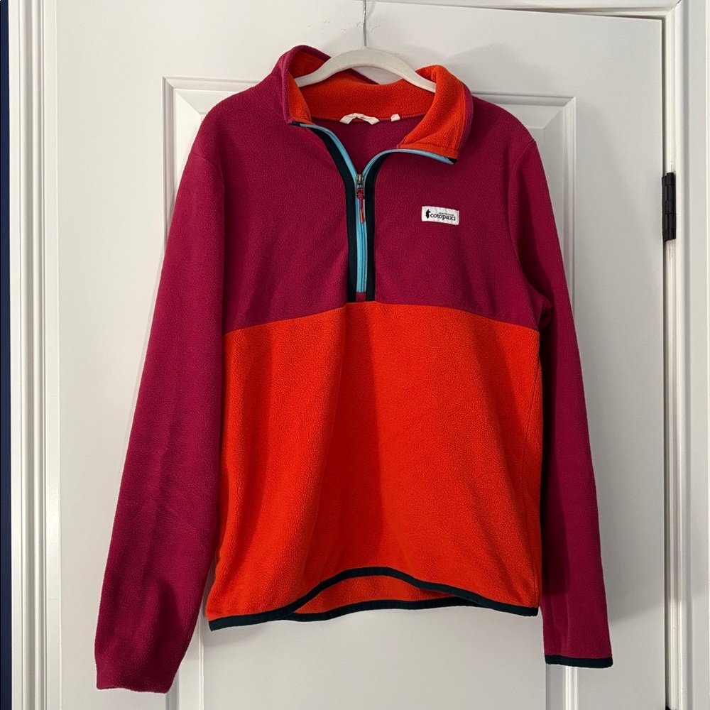 Cotopaxi Red Fleece Pullover